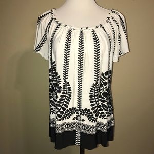 Wide Rope Neck Shirt